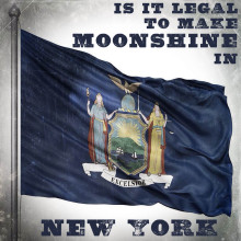 Is it legal to make moonshine in New York?